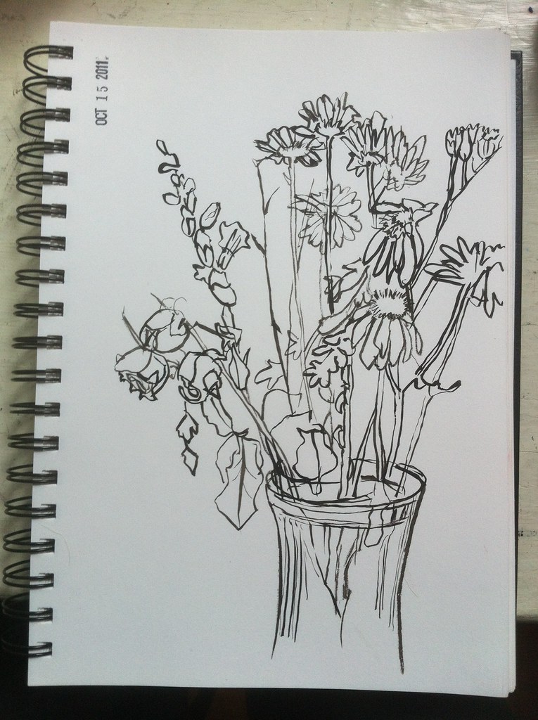 dying flower drawing DriverLayer Search Engine