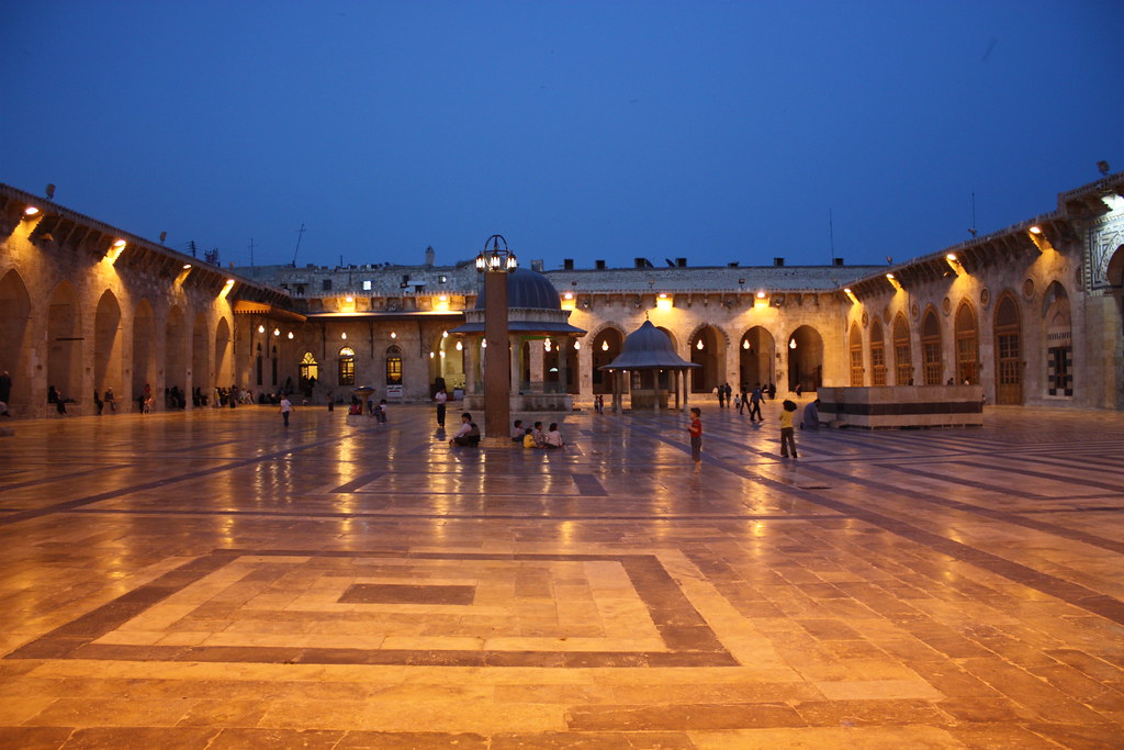 Aleppo, Great Mosque Aleppo, Umayyad Mosque Aleppo is the … Flickr