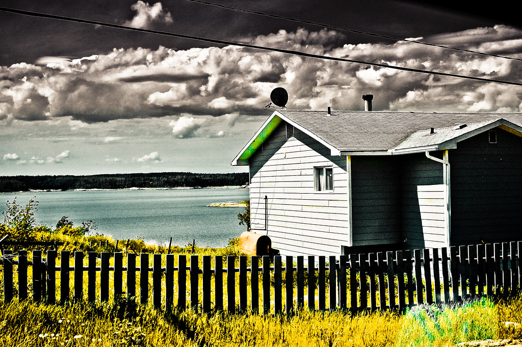 House on the bay Sandy Bay is a village in northern Saskat… Flickr