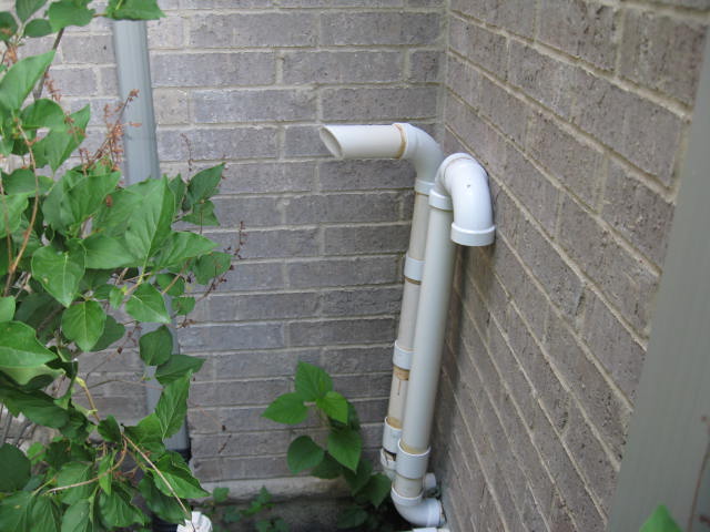 High efficiency furnace PVC vent pipes exterior terminatio… Flickr