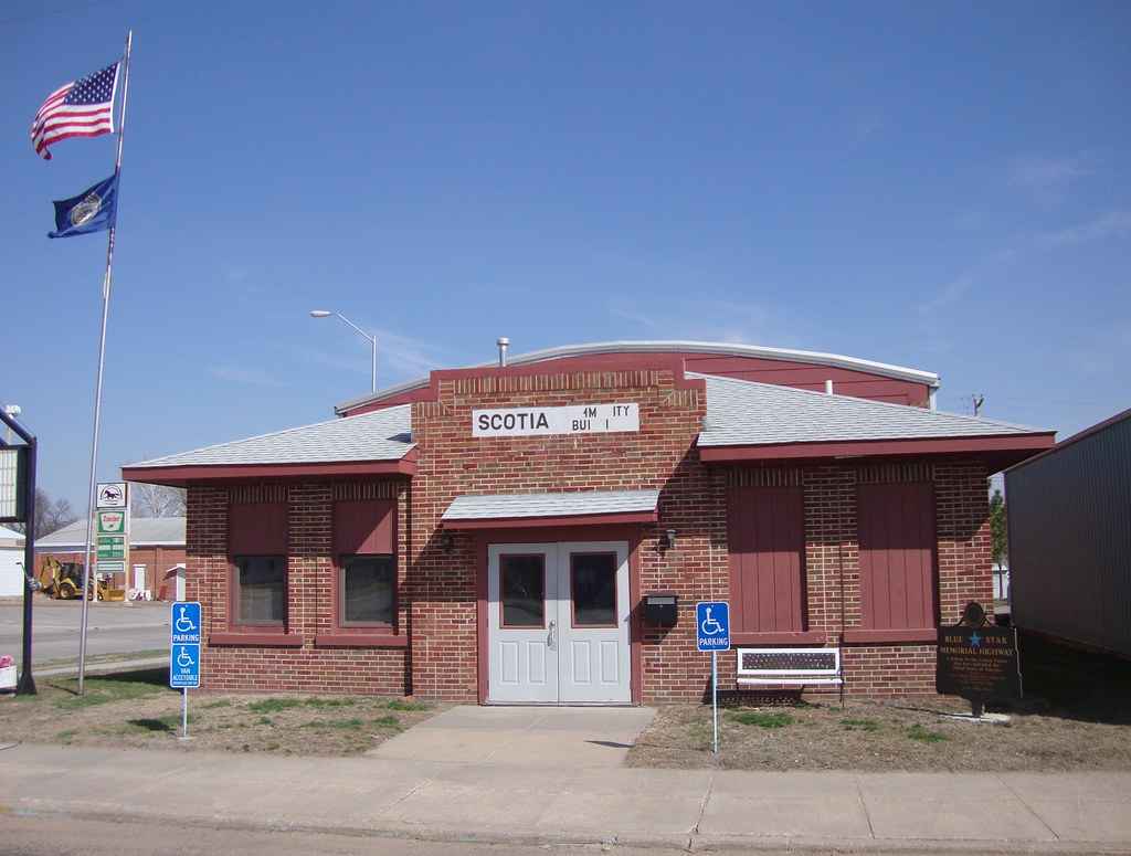 Scotia, Nebraska Community Building Scotia is a small comm… Flickr
