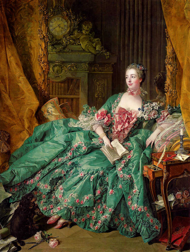 'Portrait of Madame de Pompadour' 1756 by François Boucher… Flickr