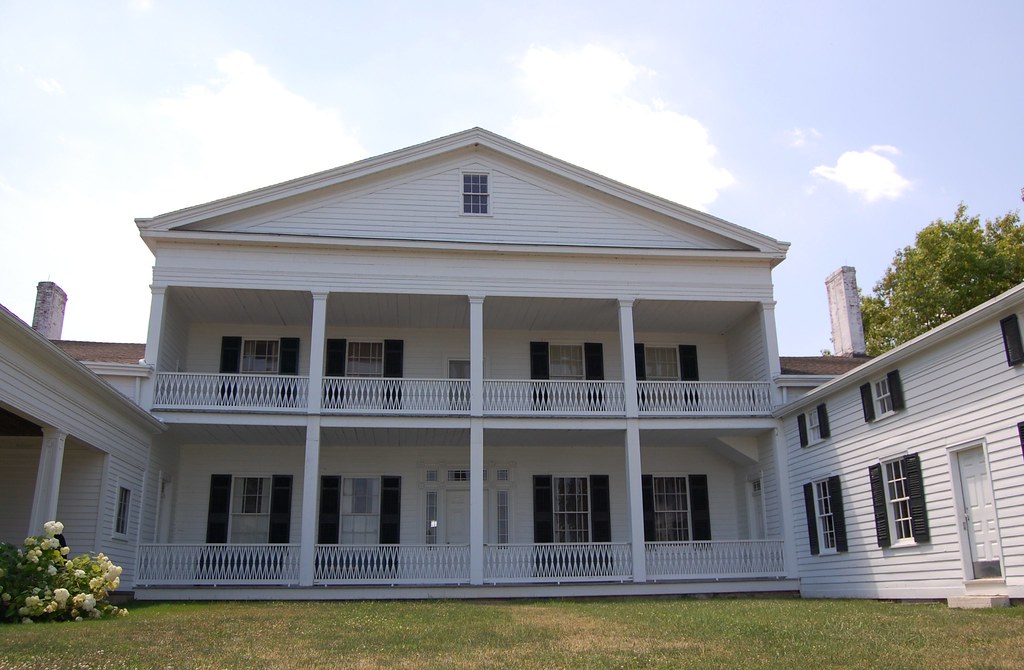 Rose Hill Mansion Geneva Rose Hill Mansion from the ba… Flickr