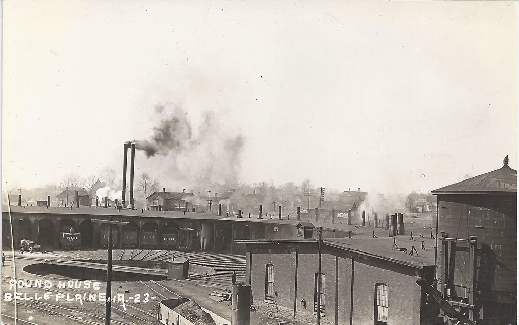 Belle Plaine, Iowa, Roundhouse, CNW, Chicago North Western… Flickr