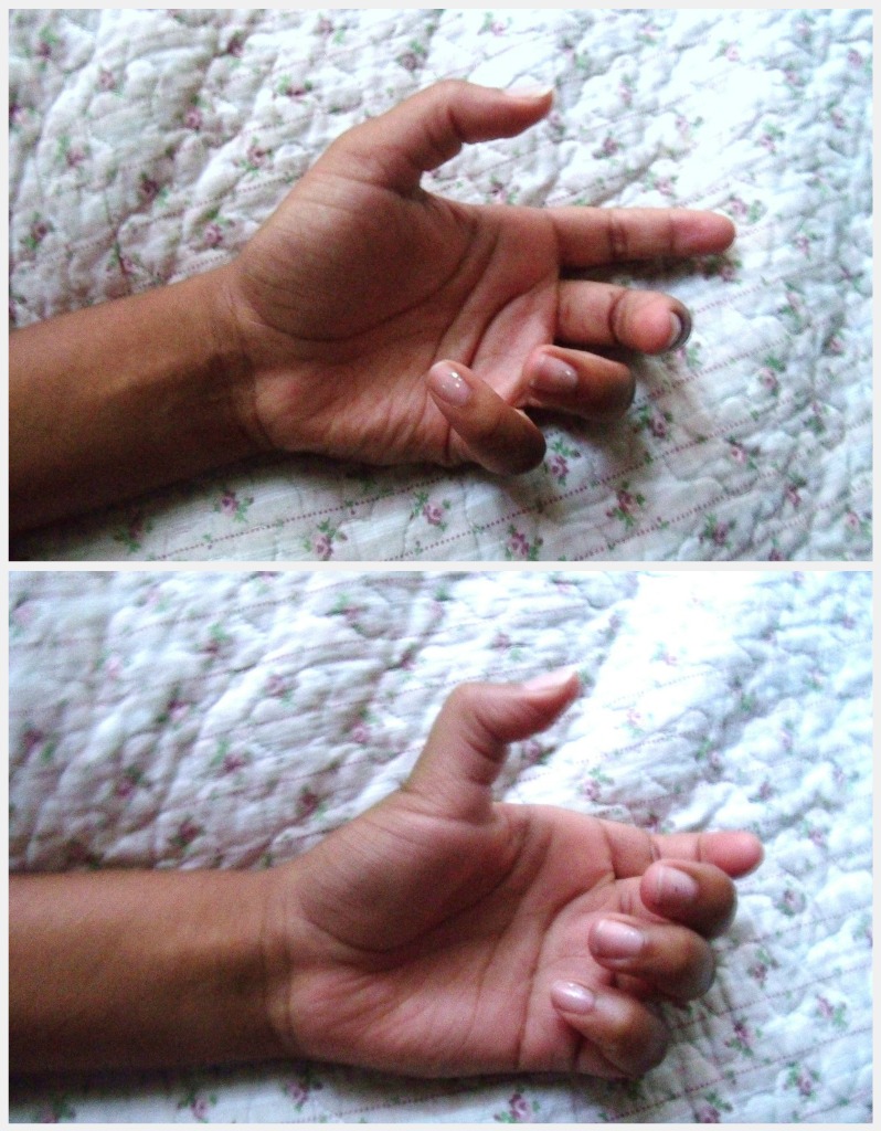 weird. I'm double jointed in my left handed thumb. g a l d a m a r