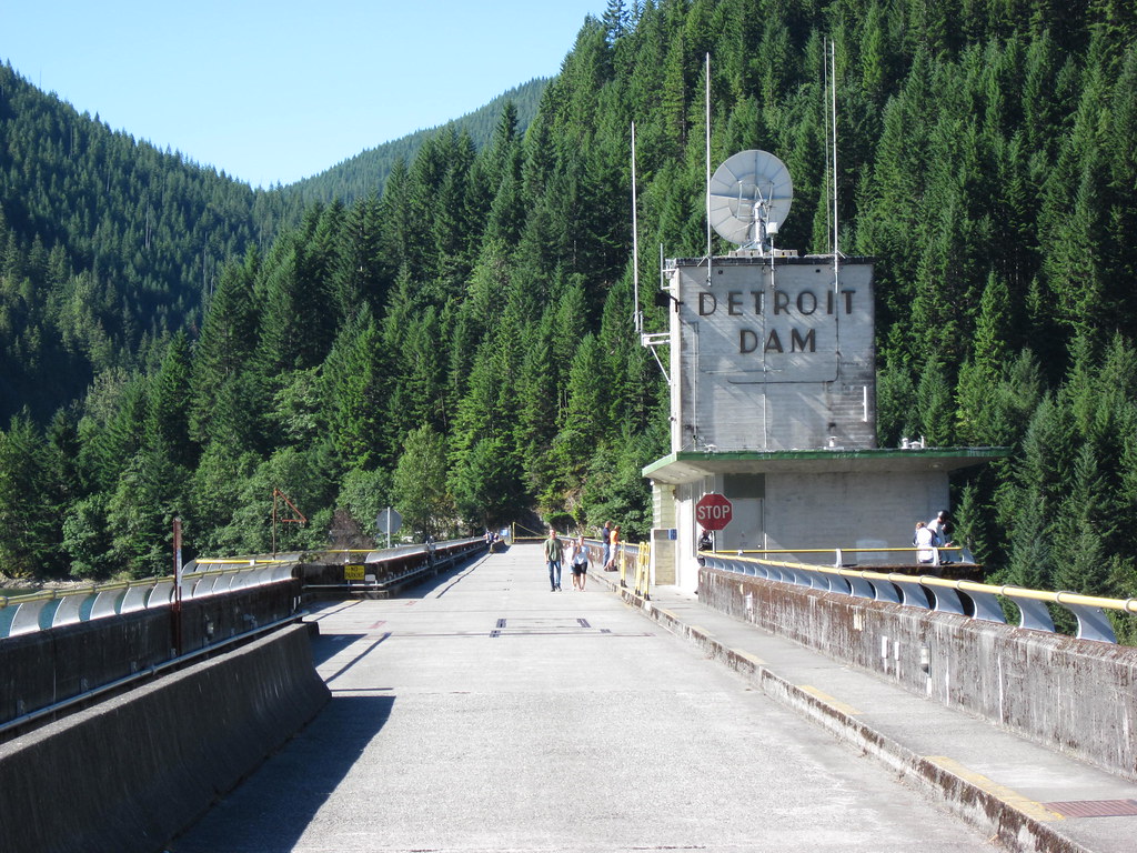 Detroit Dam and Detroit Reservoir Oregon Detroit Dam and… Flickr