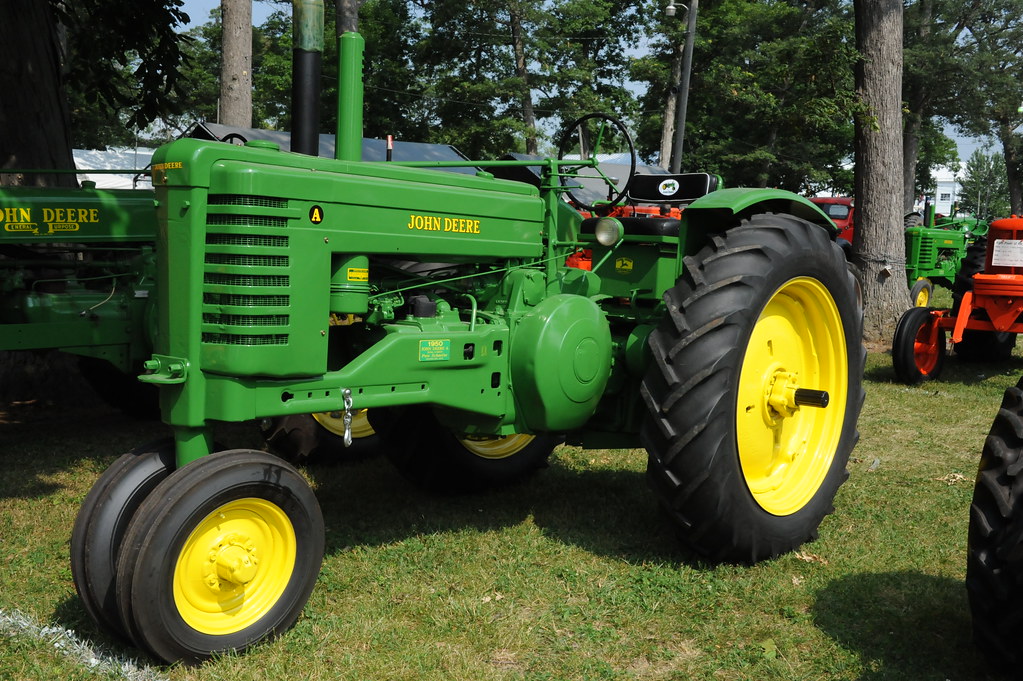 D7E_8886 1950 John Deere Model A at Greenville's Farm Powe… Flickr
