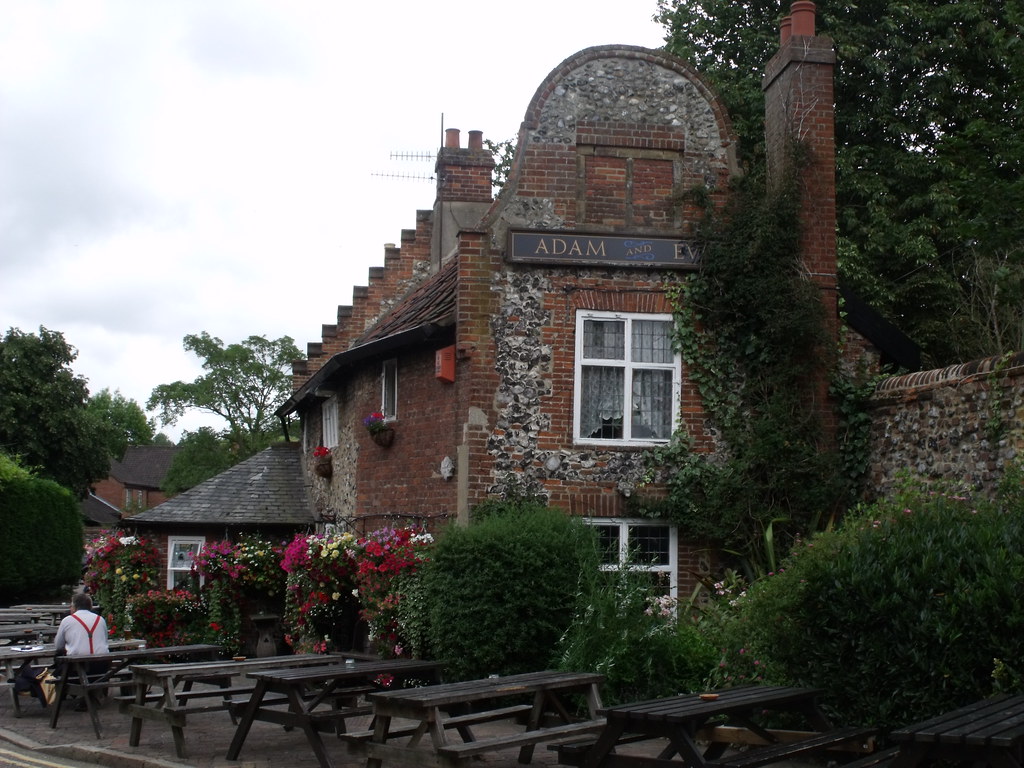 Adam and Eve, Gate, Norwich Buildings outside Norwi… Flickr
