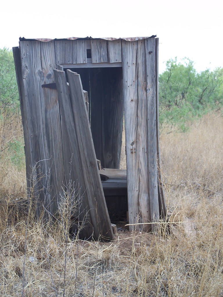 Outhouse Outhouse in Tarzan, Texas chrissanna68 Flickr