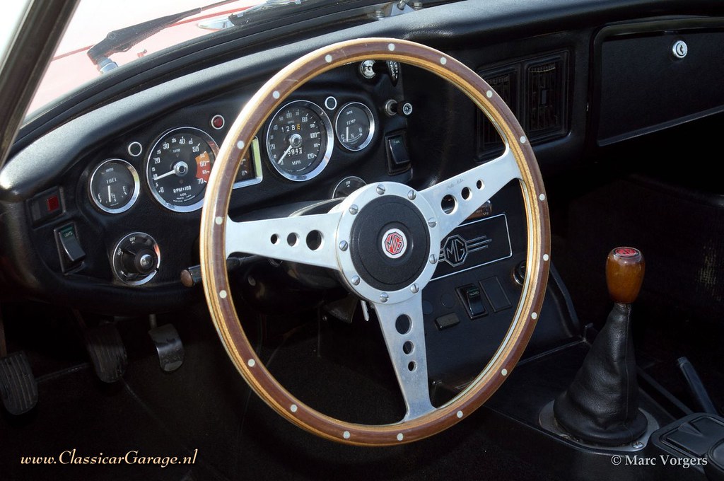 1974 MG MGB roadster dashboard Marc Flickr