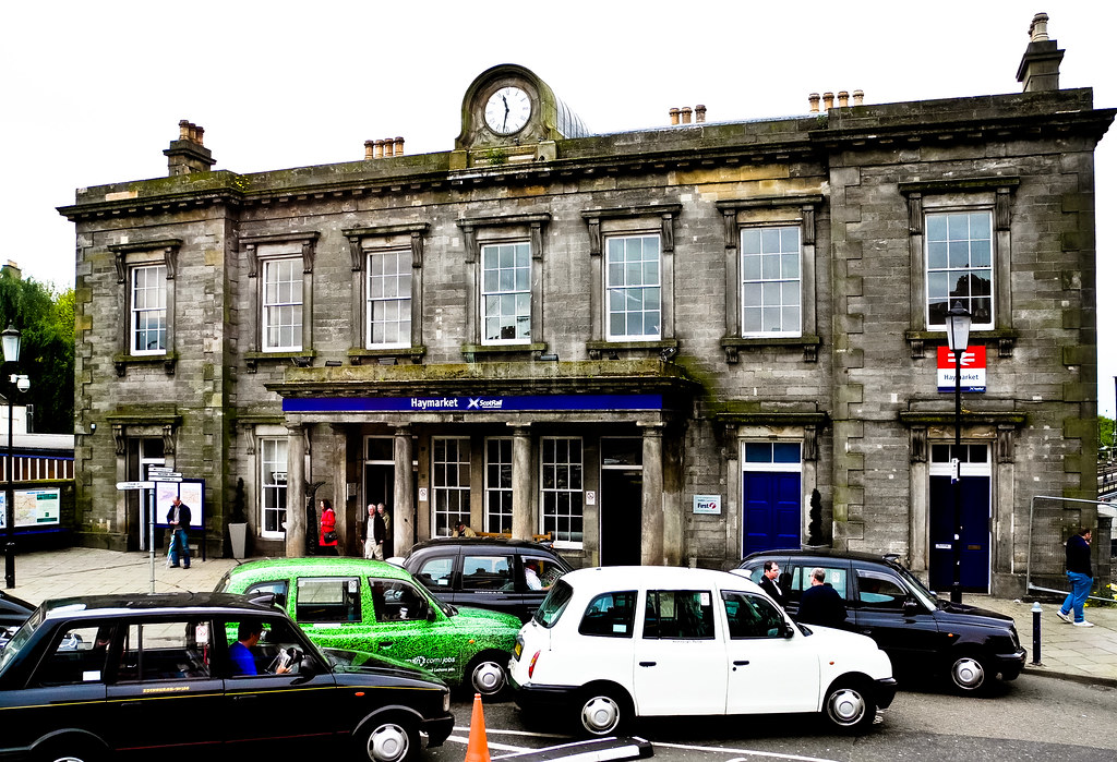 Haymarket ScotRail Train Station Edinburgh Scotland Flickr