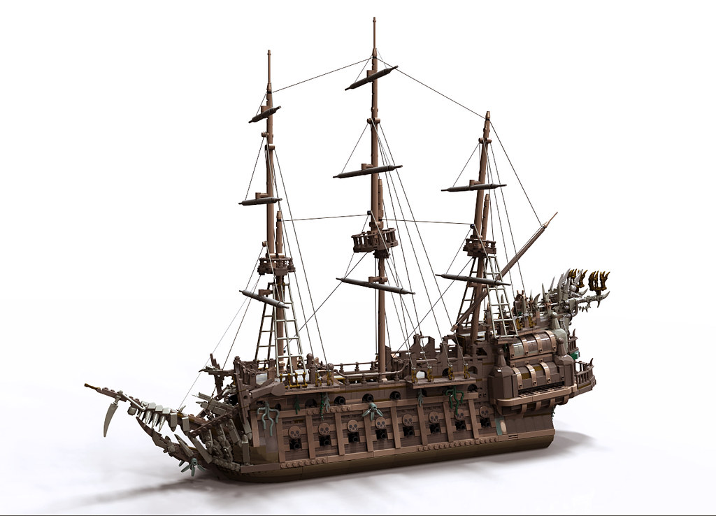 Flying Dutchman for POTC game Renders of my design for the… Flickr