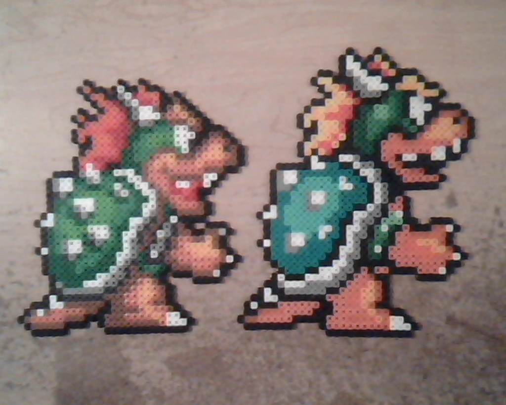 Super Mario Bros. Bowser Sprites of Bowser from Super Ma… Flickr