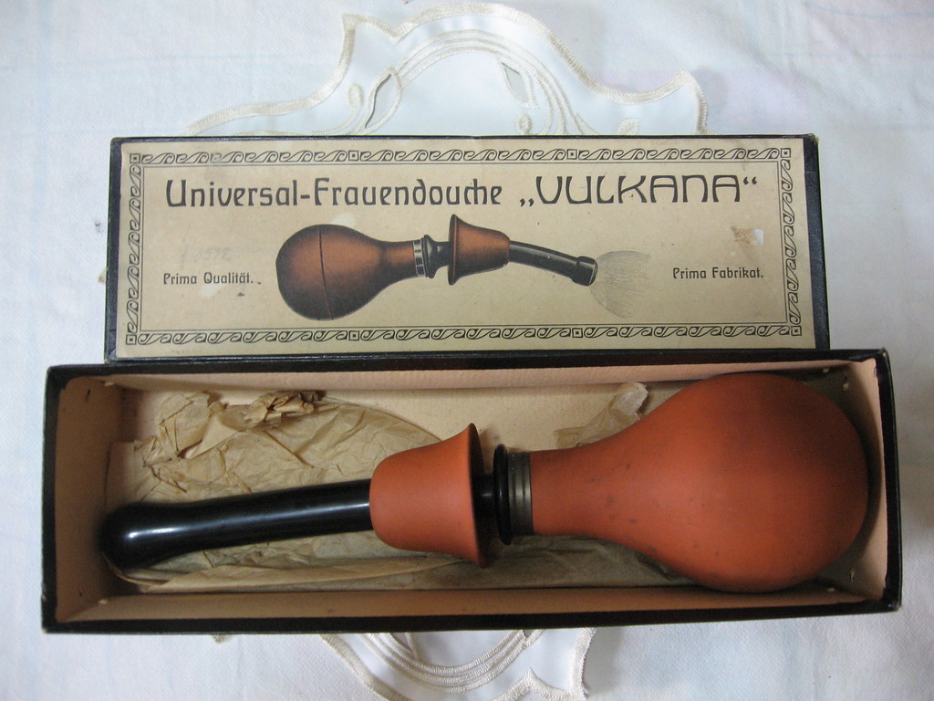 Antique German Feminine Douche "Vulkana" Inmaculate throug… Flickr