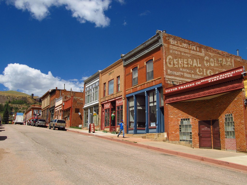 Victor, Colorado Victor is an old mining town, situated in… Flickr