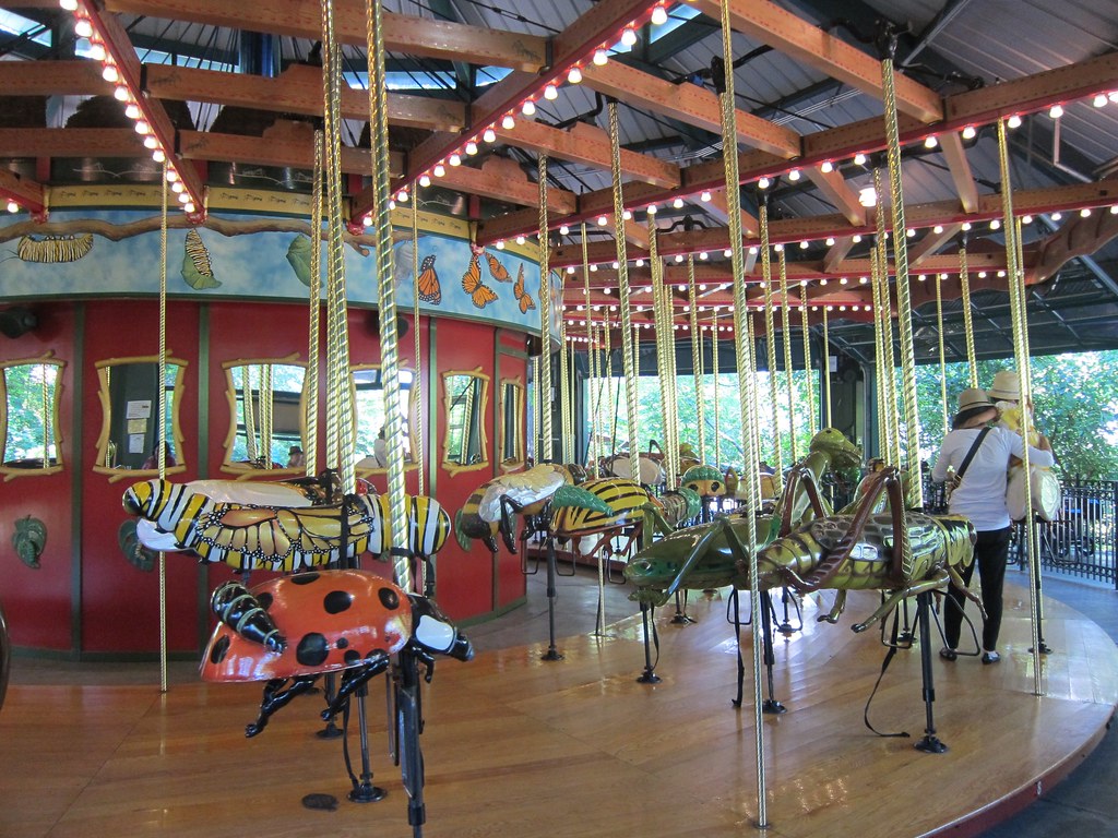 Bug Carousel The bug carousel at the Bronx Zoo. Joe Shlabotnik Flickr