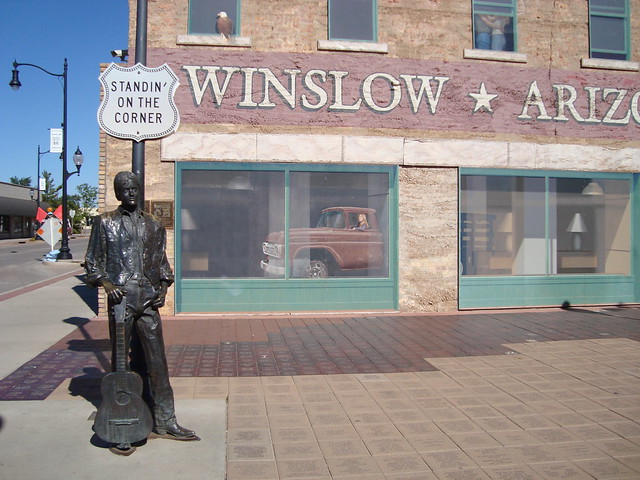 Standing on the Corner in Winslow Arizona Flickr Photo Sharing!