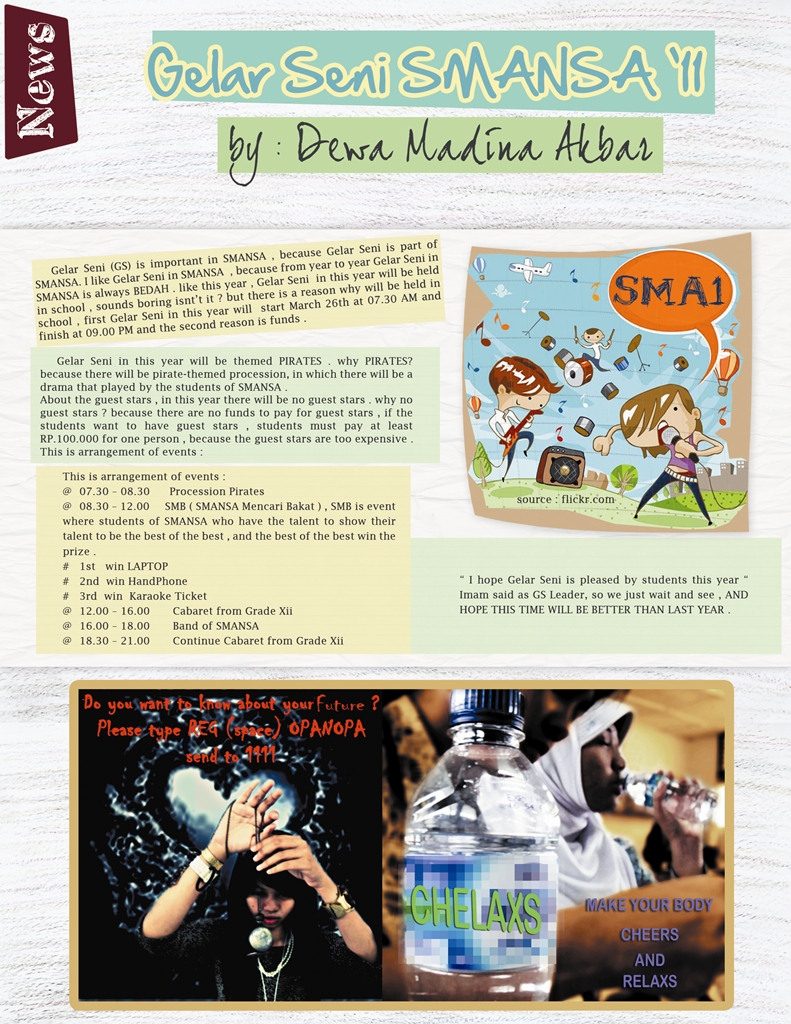 Tugas Bahasa Inggris News Item