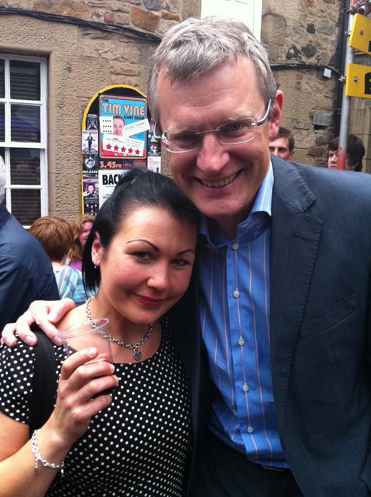 Jeremy Vine at the Edinburgh Fringe! Nice to see the lovel… Flickr