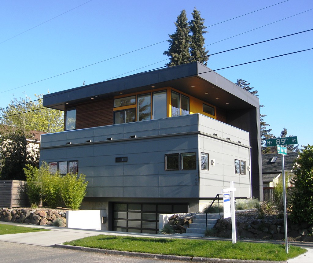 Modern Dwelling Saw this interesting Seattle dwelling just… Flickr