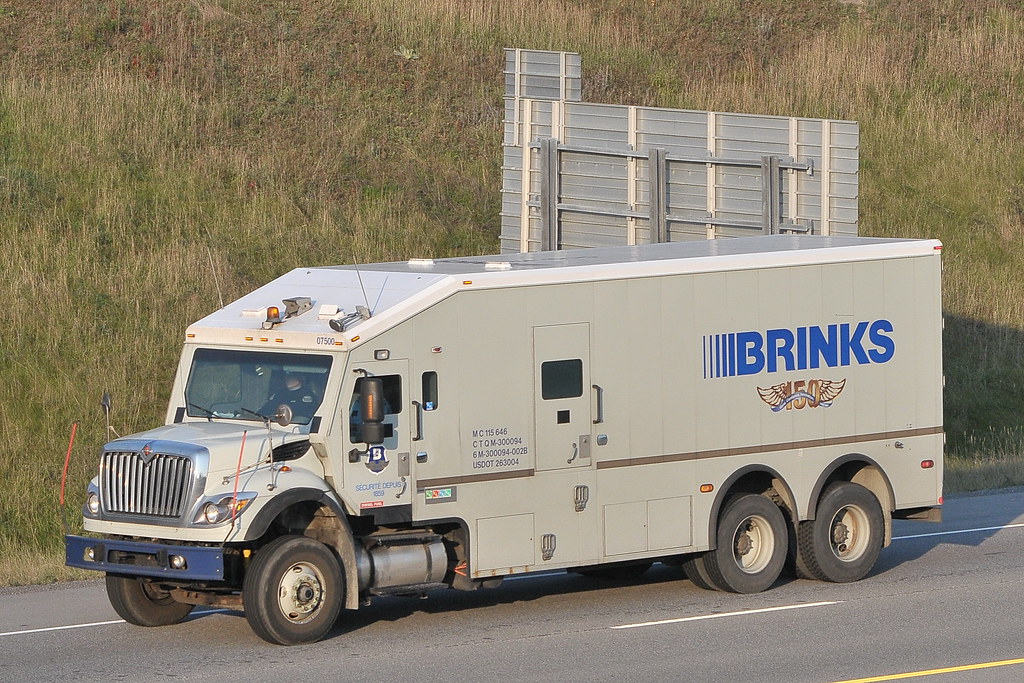 Brinks 07500 International armoured armored car truck Otta… Flickr