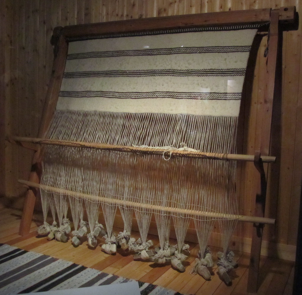 Sami Vertical loom. WarpWeighted Loom. Resemble the looms… Flickr