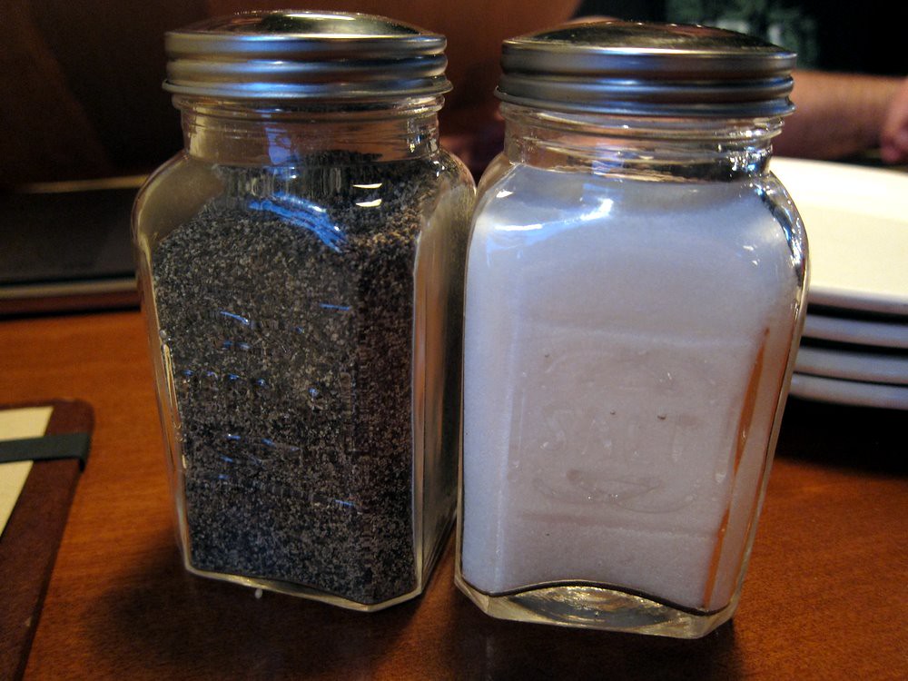 brick house tavern giant salt & pepper shakers Krista Flickr