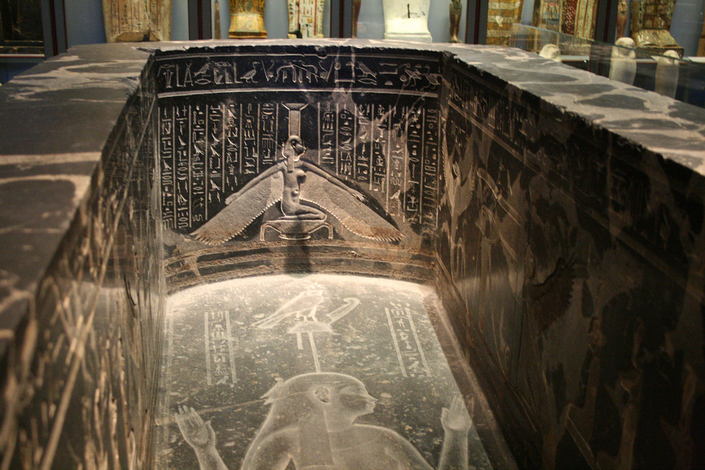 Egyptian sarcophagus, Vienna Kunsthistorisches Museum Flickr