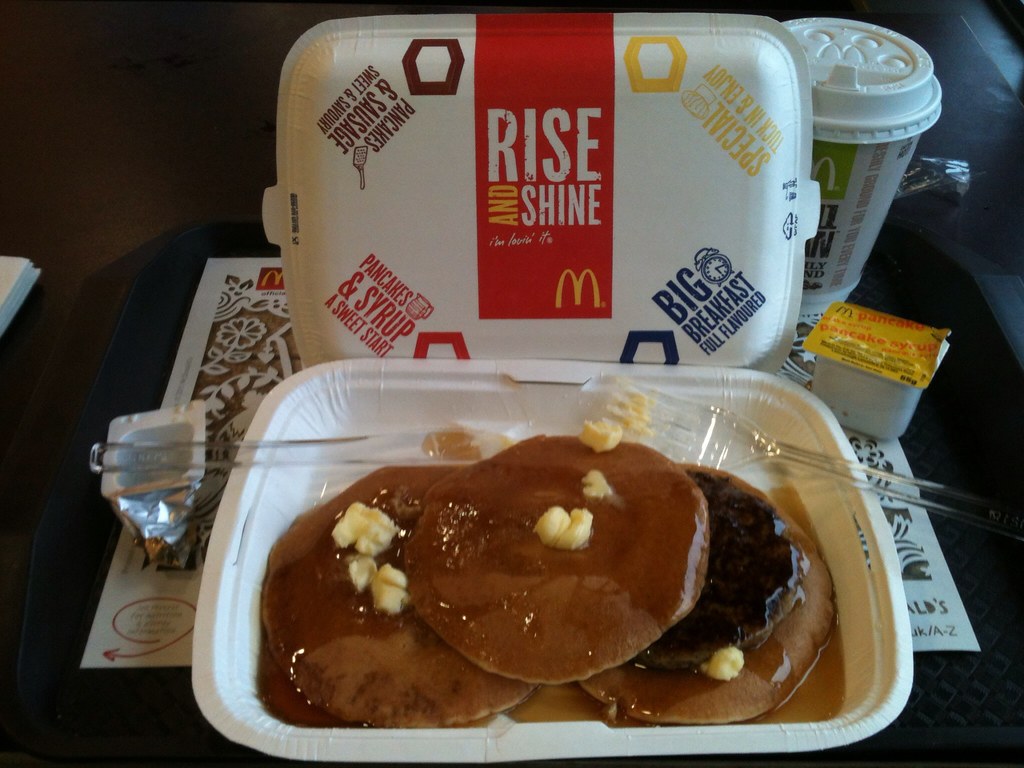 Pancakes & Sausage McDonald's UK Pancakes & Sausage with… Flickr