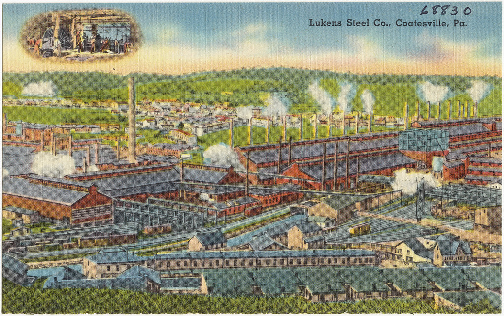 Lukens Steel Co., Coatesville, Pa. File name 06_10_017339… Flickr
