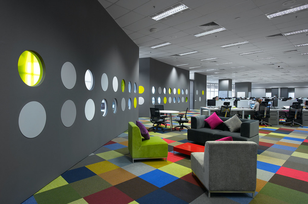 Creative office design by M Moser Associates M Moser
