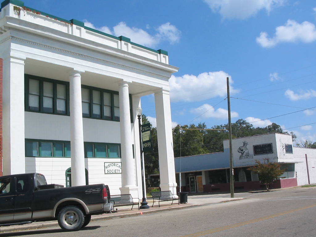 Old Downtown, Old Perry Florida I'm guessing there is Flor… Flickr