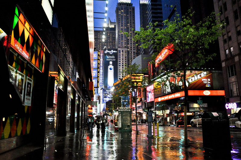 Those wet streets of New York If you're interested in