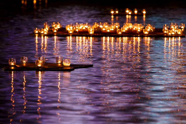 Candles in the Water Flickr Photo Sharing!