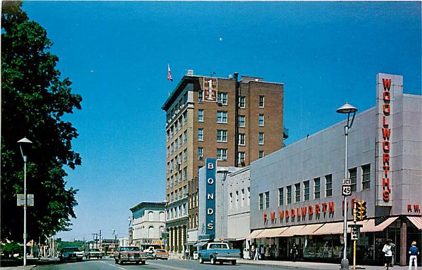 downtown jackson tn late 1960's downtown jasckson tn main … Flickr