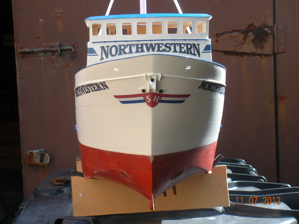 Model Crab Boat Northwestern Main Boat