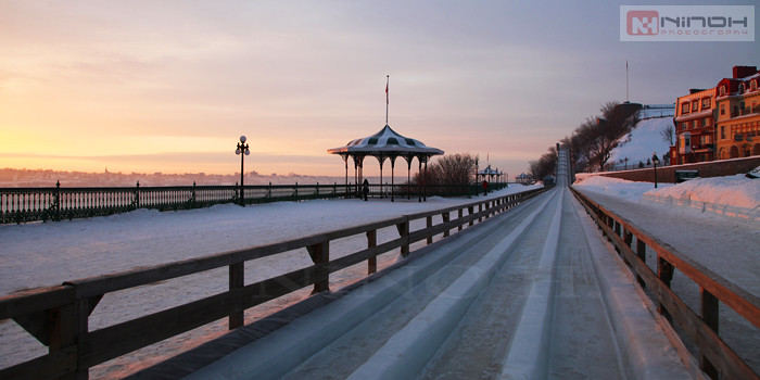 Toboggan Slide Terrase Dufferin Old Quebec 2 I Think T Flickr