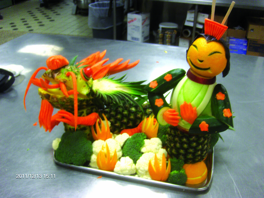 Fruit & Vegetable Carvings Flickr