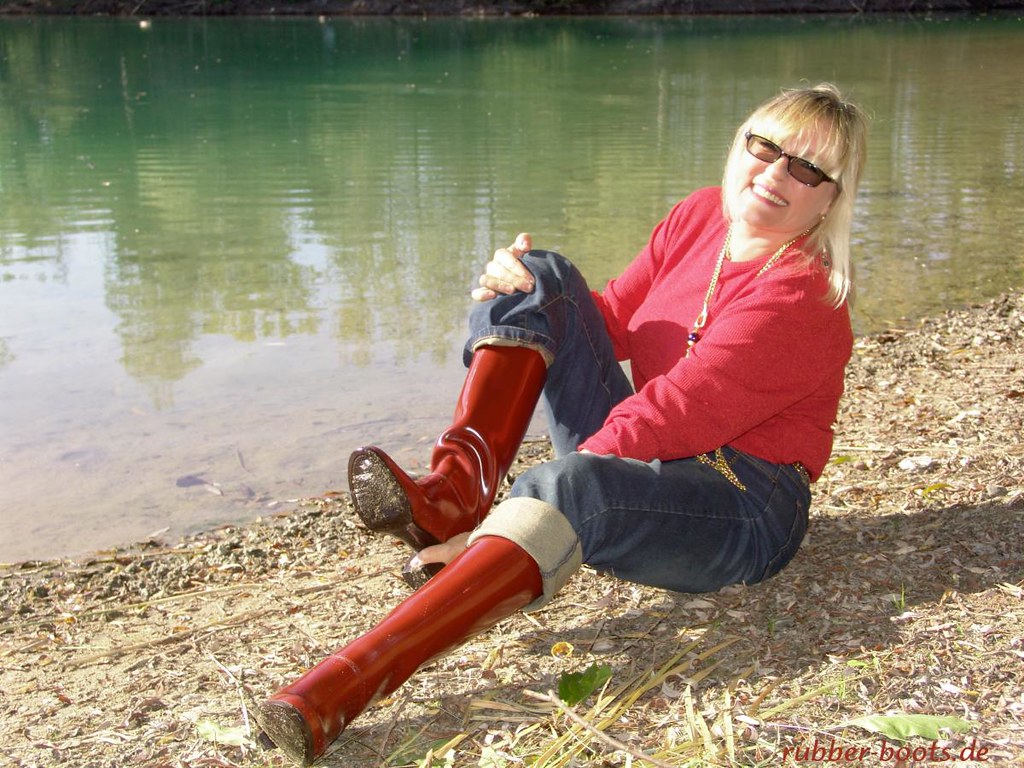 ANGI IN RUBBER BOOTS WWW.RUBBERBOOTS.DE Flickr