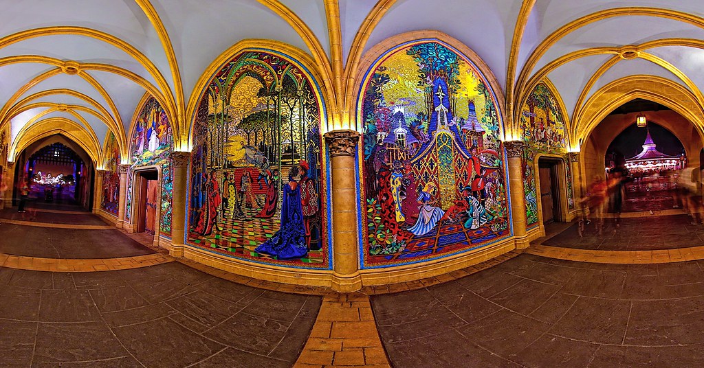 Magic Kingdom Cinderella Castle Gateways Inside the ca… Flickr