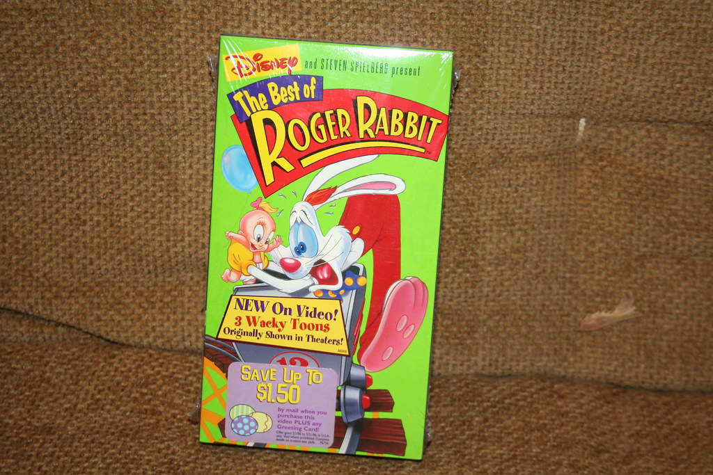 The Best of Roger Rabbit VHS The front of our unopened V… Flickr