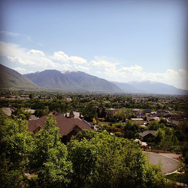 Springville, Utah skyline looking south. photoadaymay s… Flickr