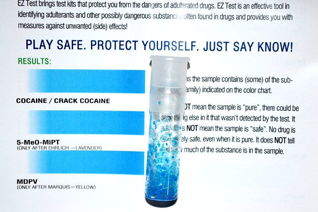 Drug test kit results Cocaine Flickr Photo Sharing!