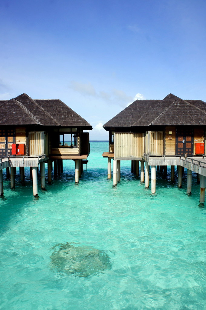 maldives hilton iru fushi resort between horizon water vil