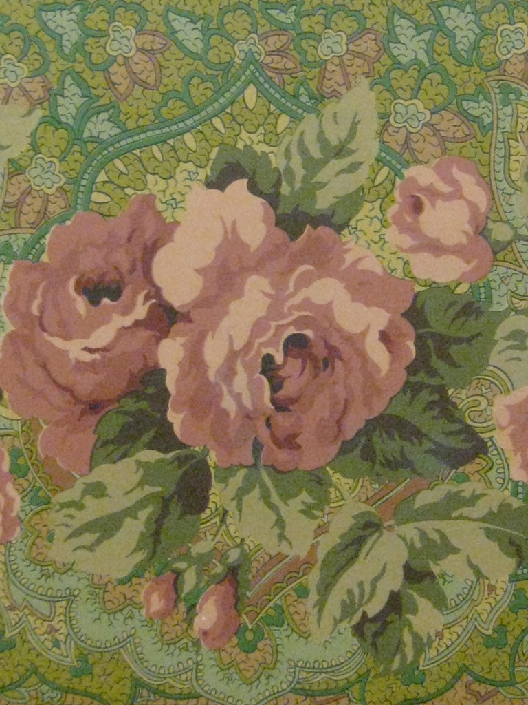 Detail of the Art Nouveau Wallpaper Frieze of the Ballarat… Flickr