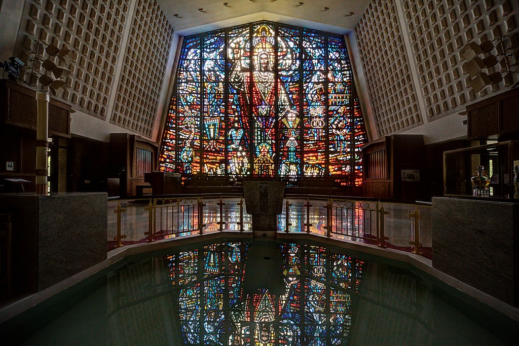 St. Thomas Aquinas Glass Wall East Lansing, MIchigan Flickr