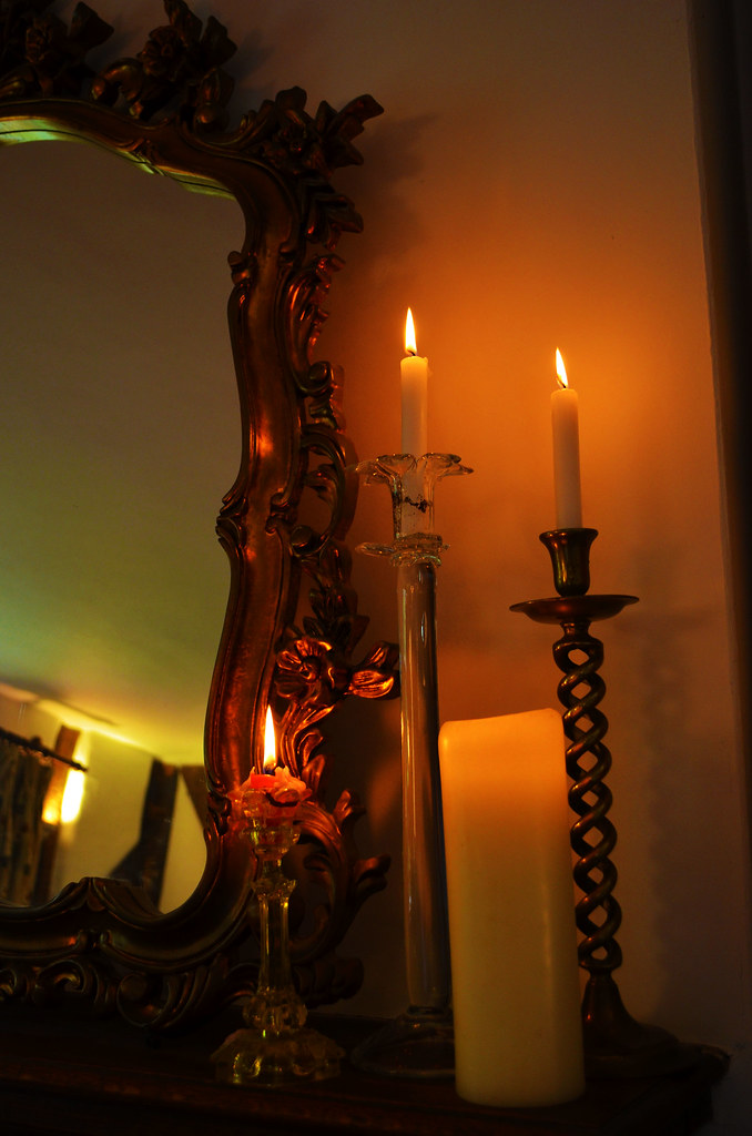 Candles Shining Flickering Candles at Old Castle Farm, Old… Flickr