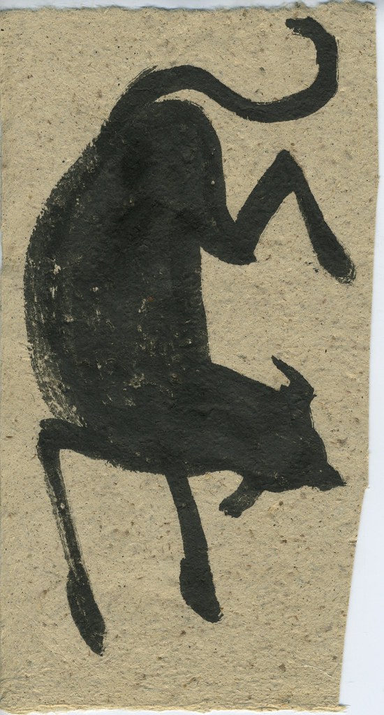 cave painting of a dog Beth Lovell Flickr