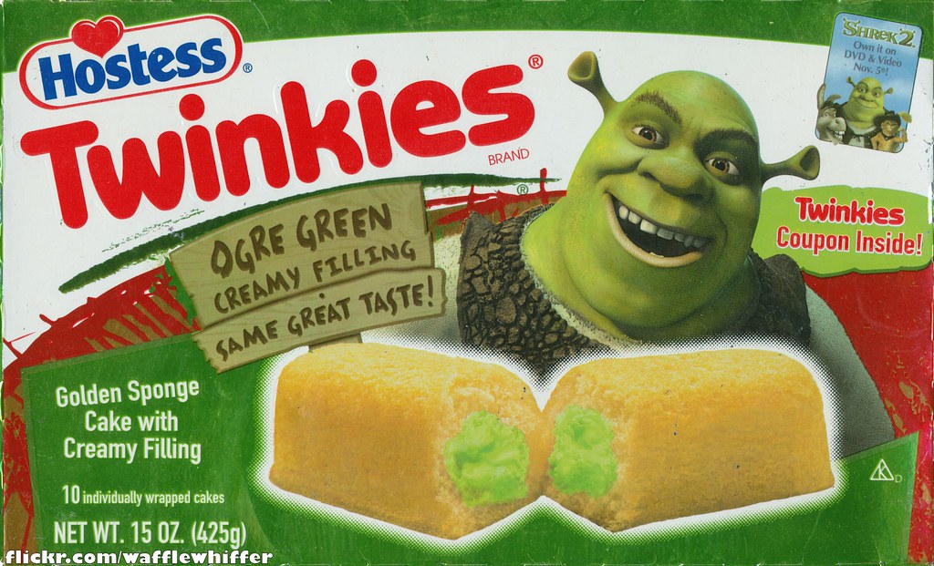 Hostess Twinkies Shrek October 2004 Here's a special e… Flickr