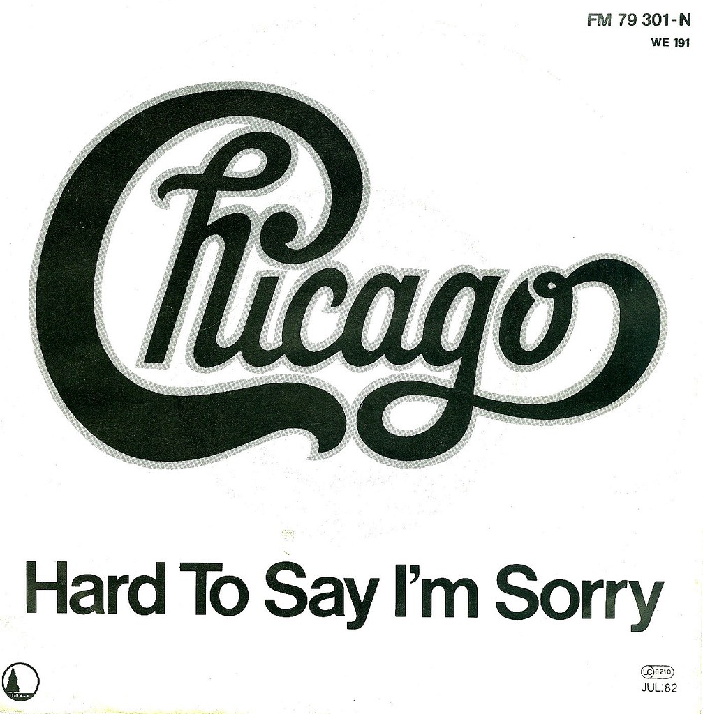21 Chicago Hard To Say I'm Sorry D 1982 Klaus